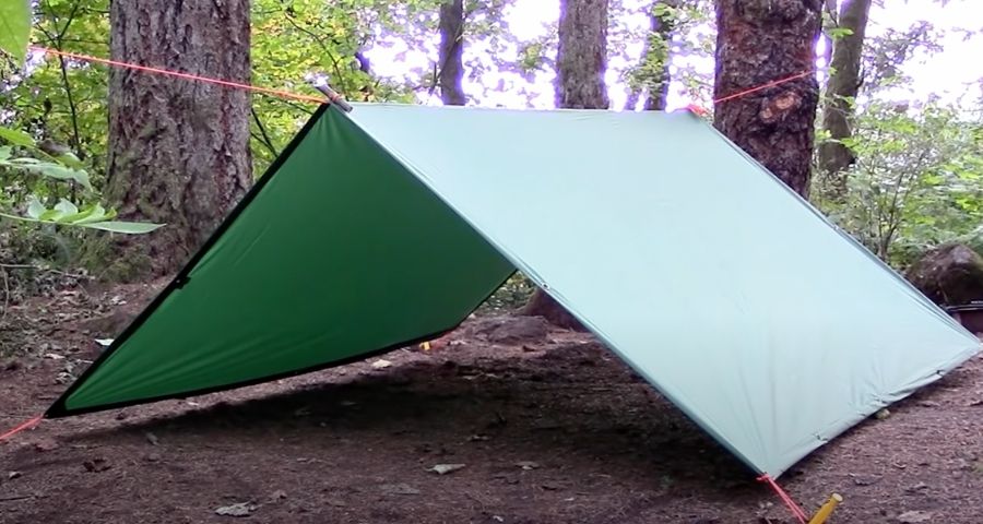 A frame tent tarp size
