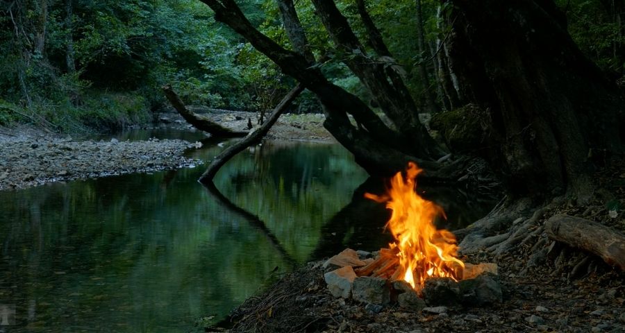 how much firewood for camp fire