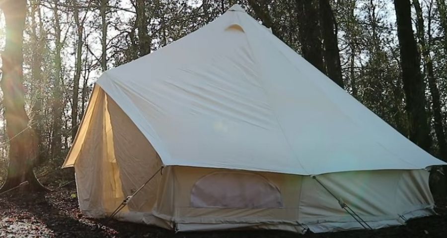 Canvas tent material