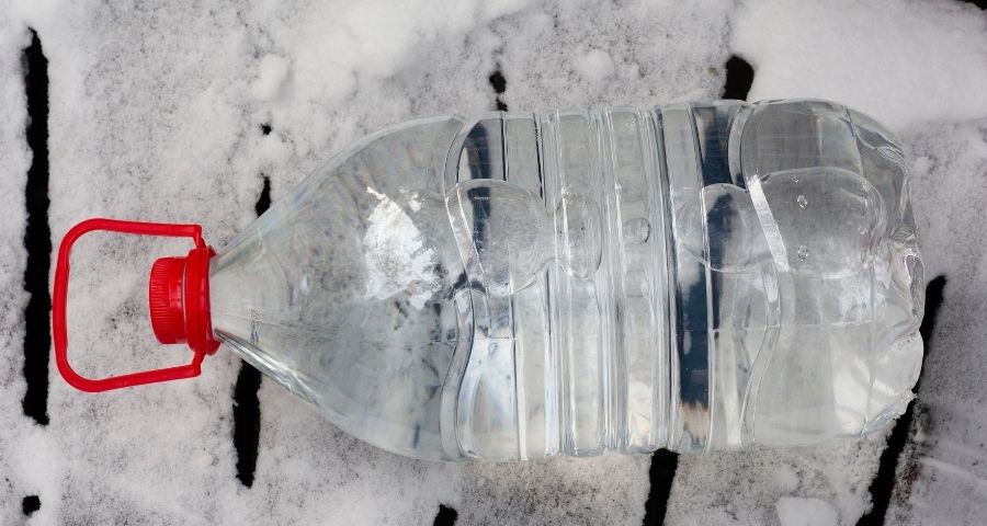 How to keep water from freezing during winter camping