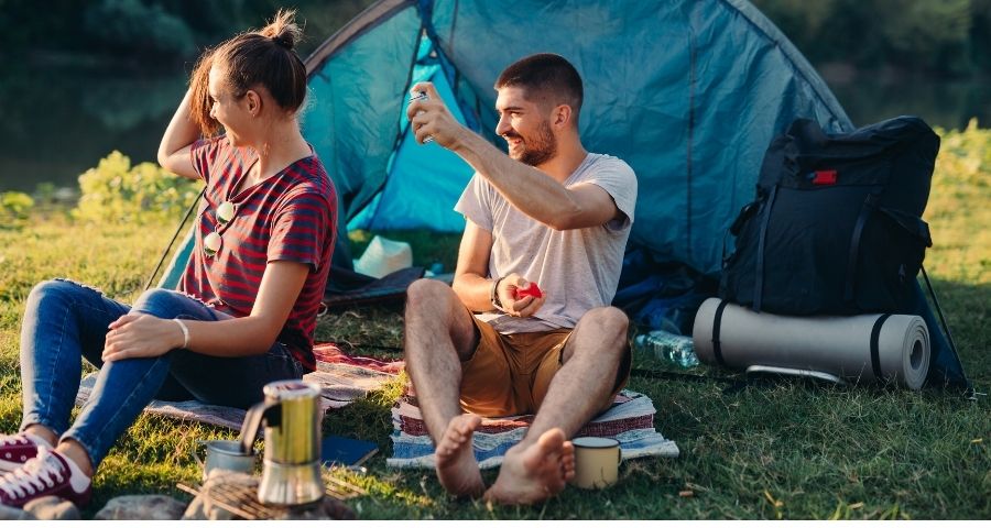 mosquitoes repellent DEET spray for camping