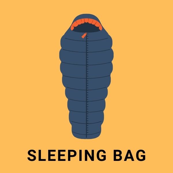 Recommended sleepig bag
