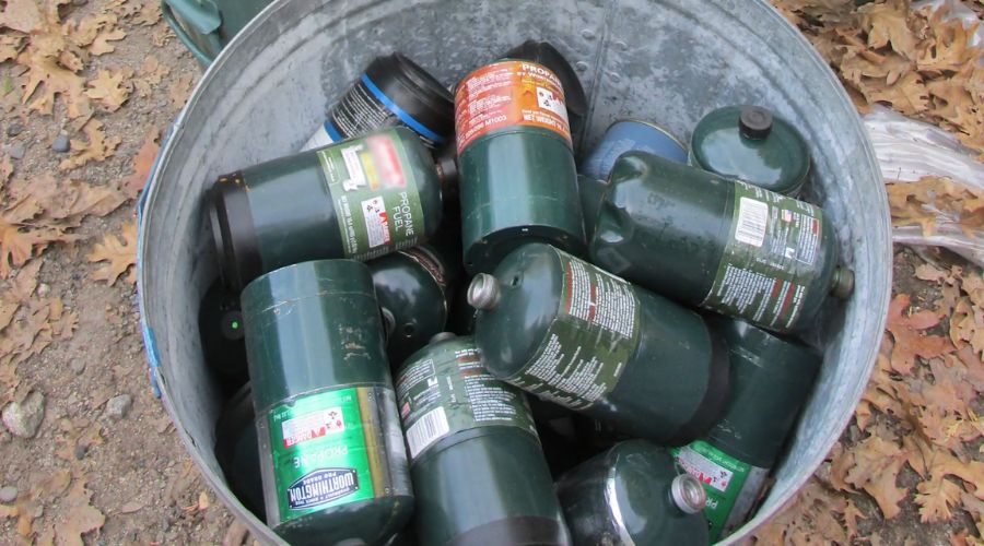 How To Dispose of Small Propane Tanks? [5 EASY Ways] - TruCampers